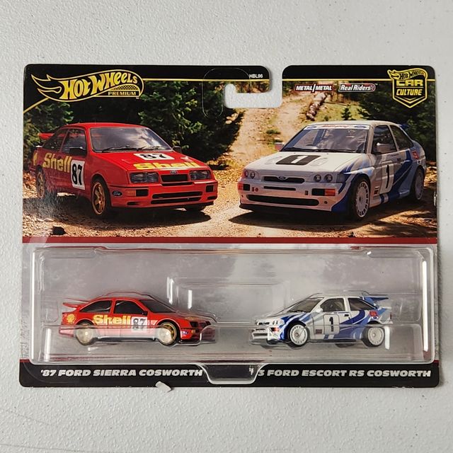 '87 Ford Sierra Cosworth & Ford Escort RS Cosworth European Premium Hot Wheels 2024