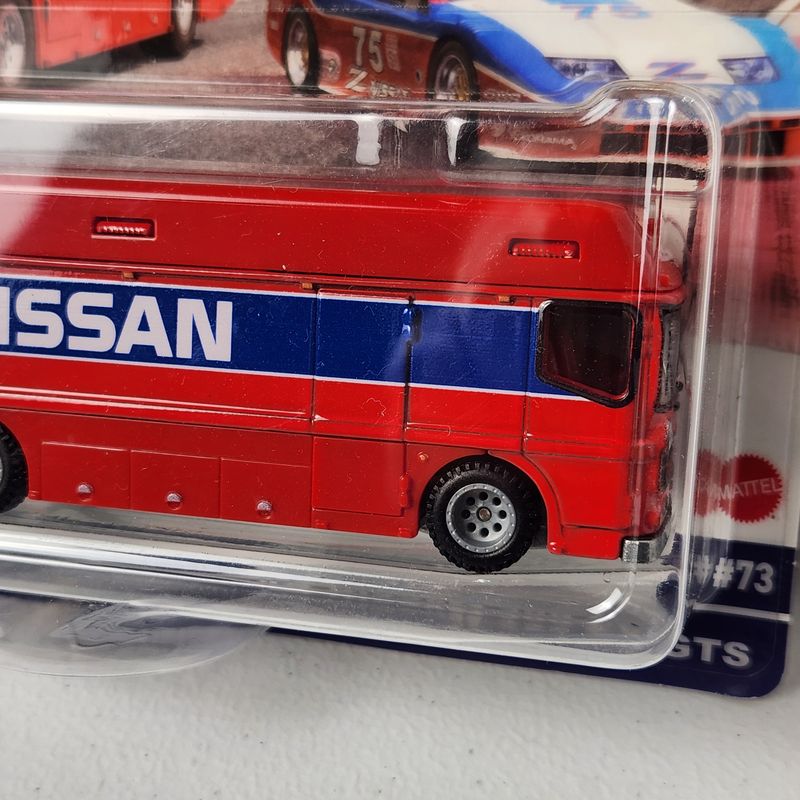Nissan Race #73 Transport Car Culture Team Transport Premium Hot Wheels