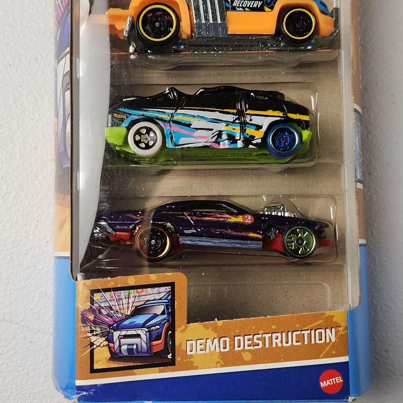Demo Destruction 5 Pack Mainline Hot Wheels