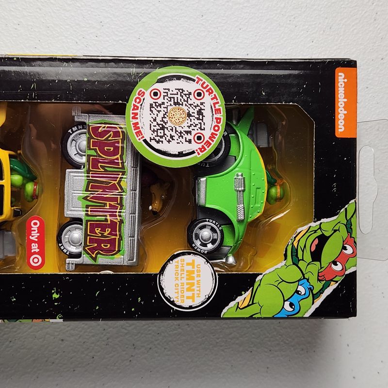 Teenage Mutant Ninja Shell Riders 3 Pack Diecast Set