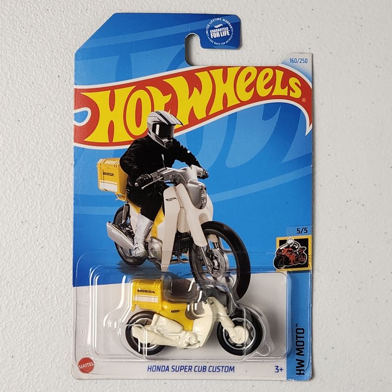 Honda Super Cub Custom JDM Mainline Hot Wheels
