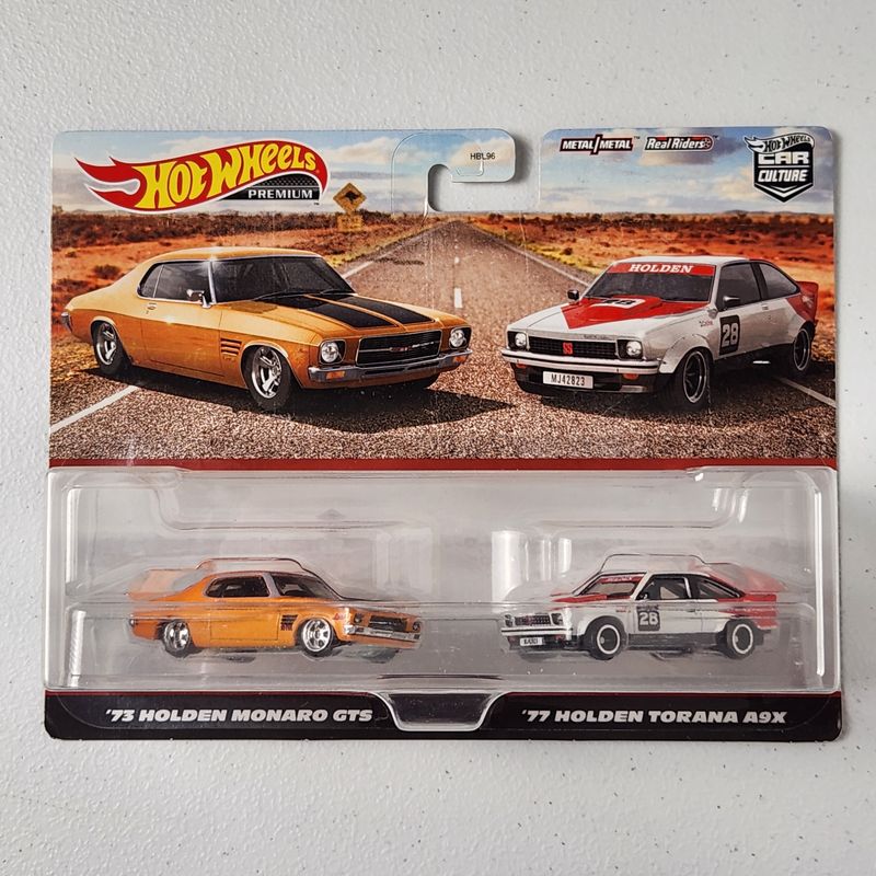 73 Holden Monaro GTS 77 Holden Torana A9X Car Culture American Premium Hot Wheels 2 Pack