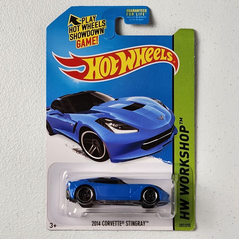 2014 Corvette Stingray C7 American Mainline Hot Wheels