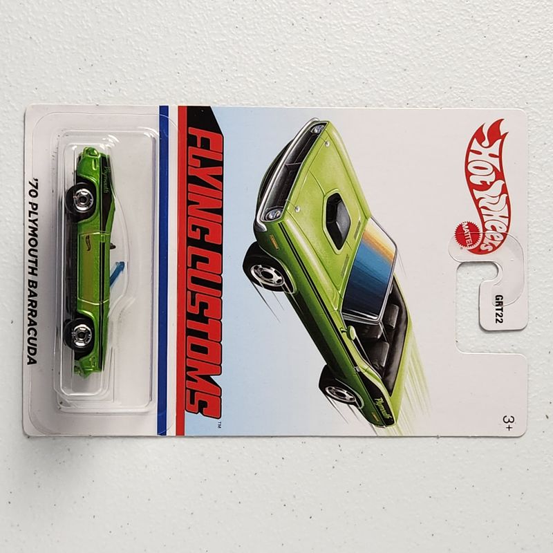 70 Plymouth Barracuda Flying Customs American SS Hot Wheels