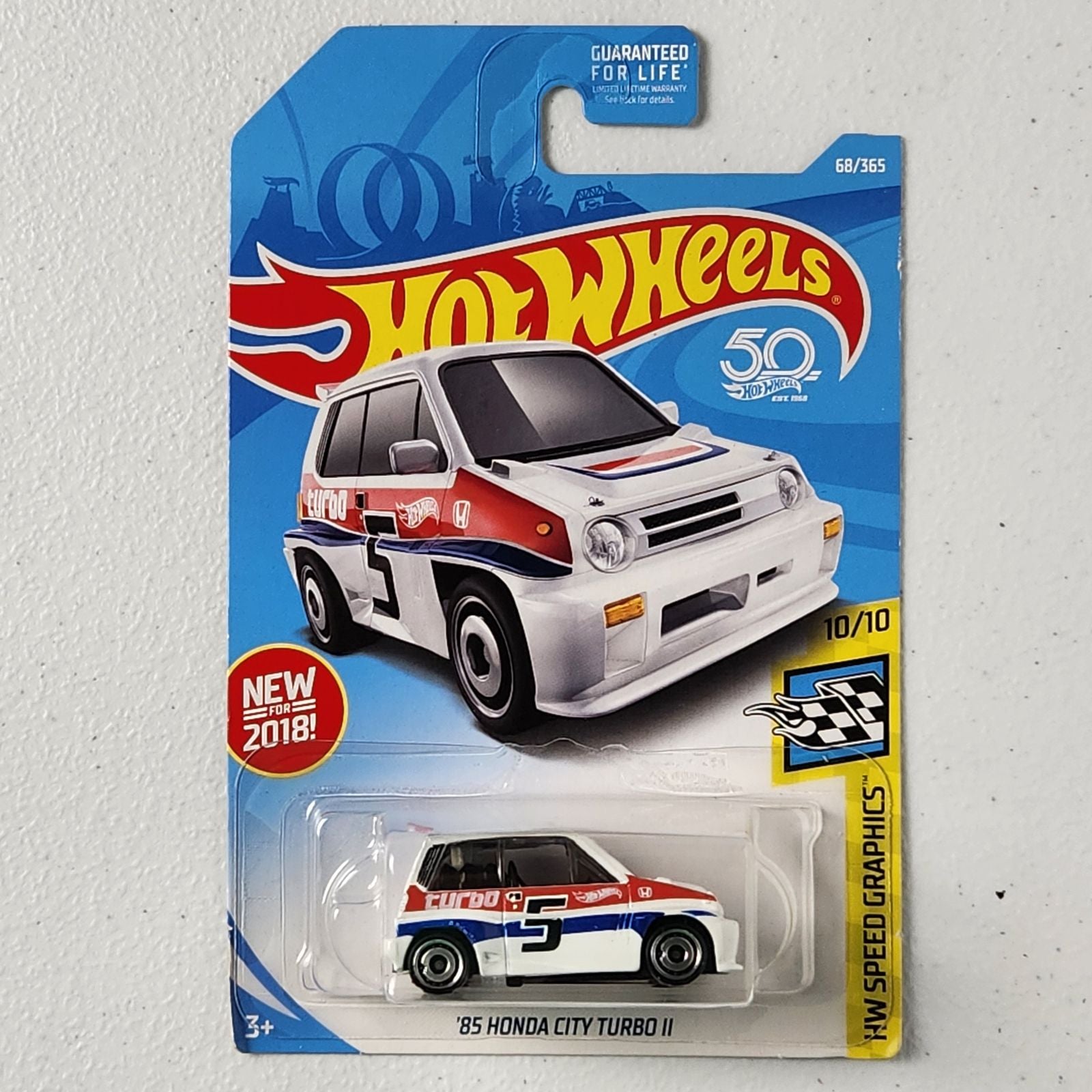 85 Honda City Turbo II JDM Mainline Hot Wheels