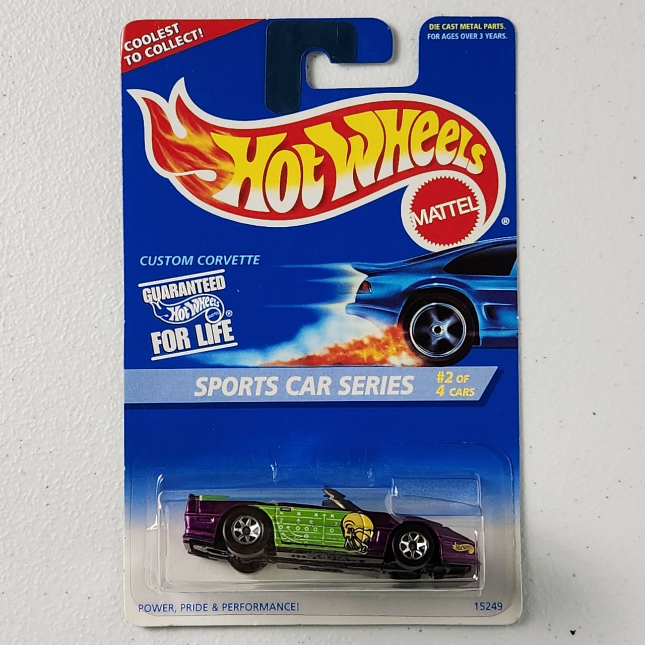 Custom Corvette American Mainline Hot Wheels