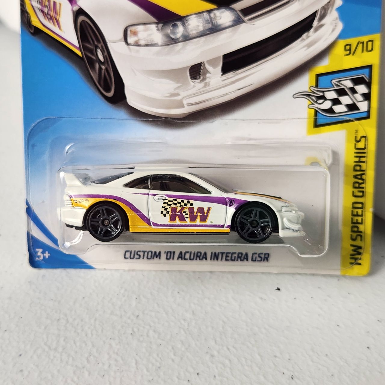 Custom 01 Acura Integra GSR JDM Mainline Hot Wheels
