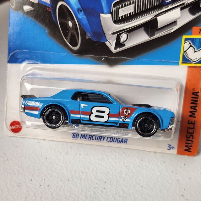 68 Mercury Cougar American Mainline Hot Wheels