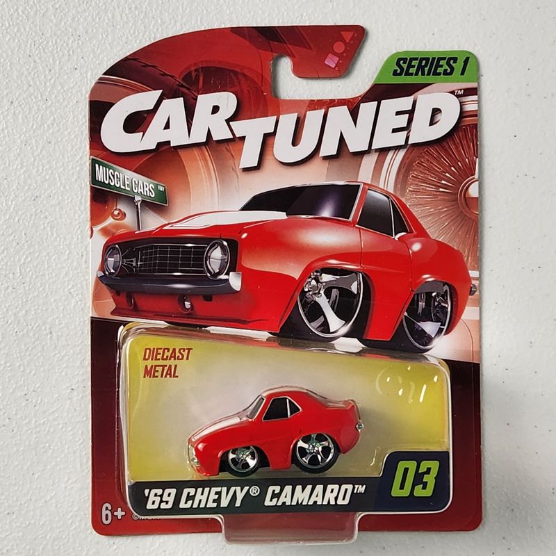 69 Chevy Camaro 03 Series 1 American Diecast Car Tuned