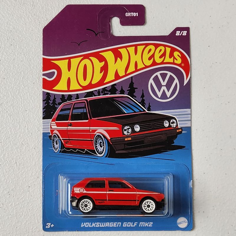 Volkswagen Golf MK2 European Mainline Hot Wheels