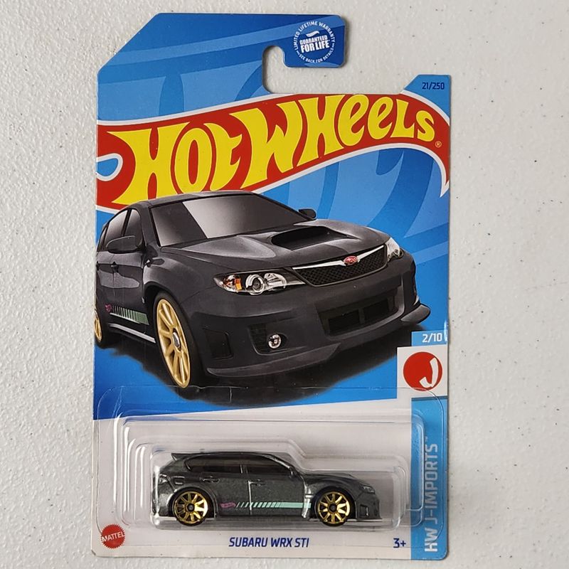 Subaru WRX STI JDM Mainline Hot Wheels