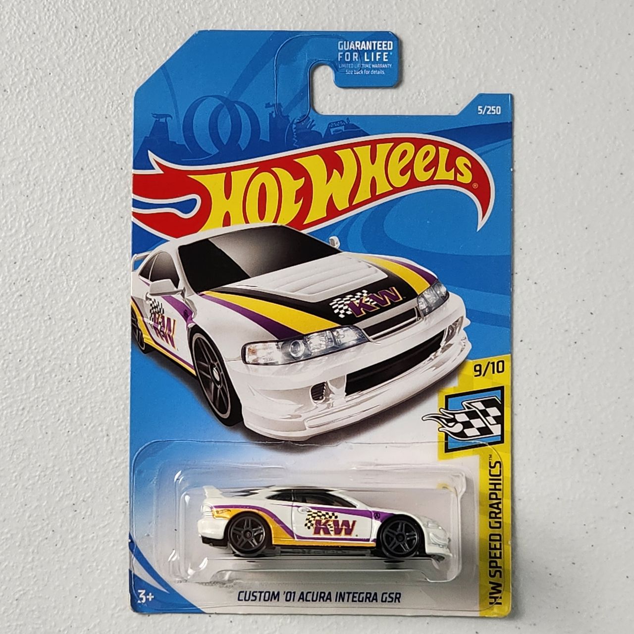 Custom 01 Acura Integra GSR JDM Mainline Hot Wheels