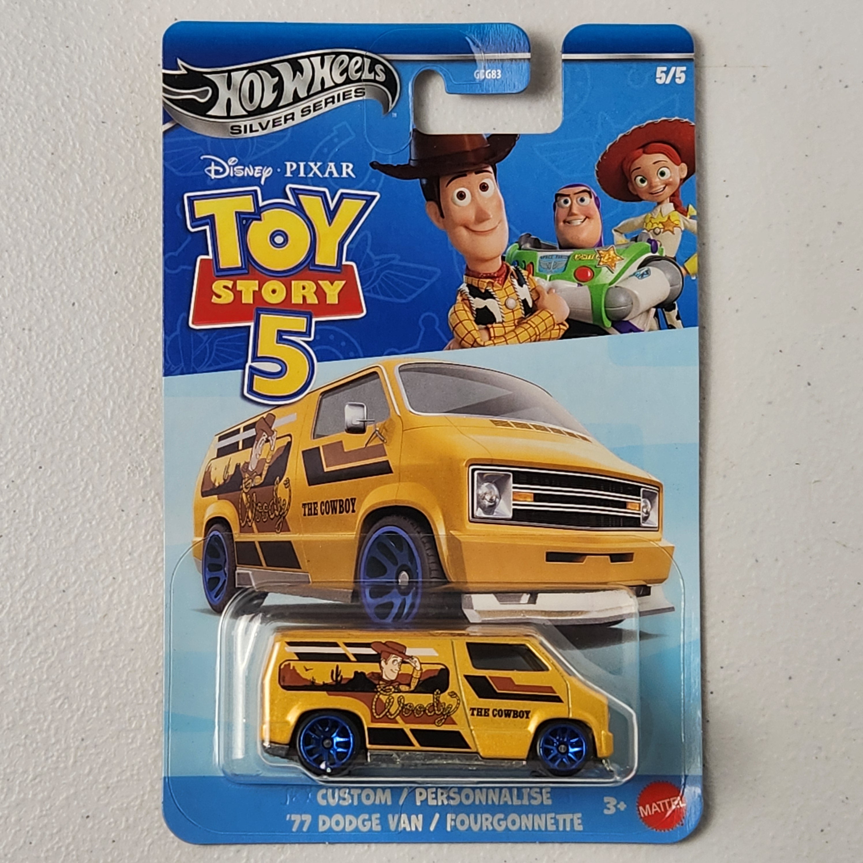 77 Dodge Van Woody 5/5 American Toy Story 5 Hot Wheels 2026