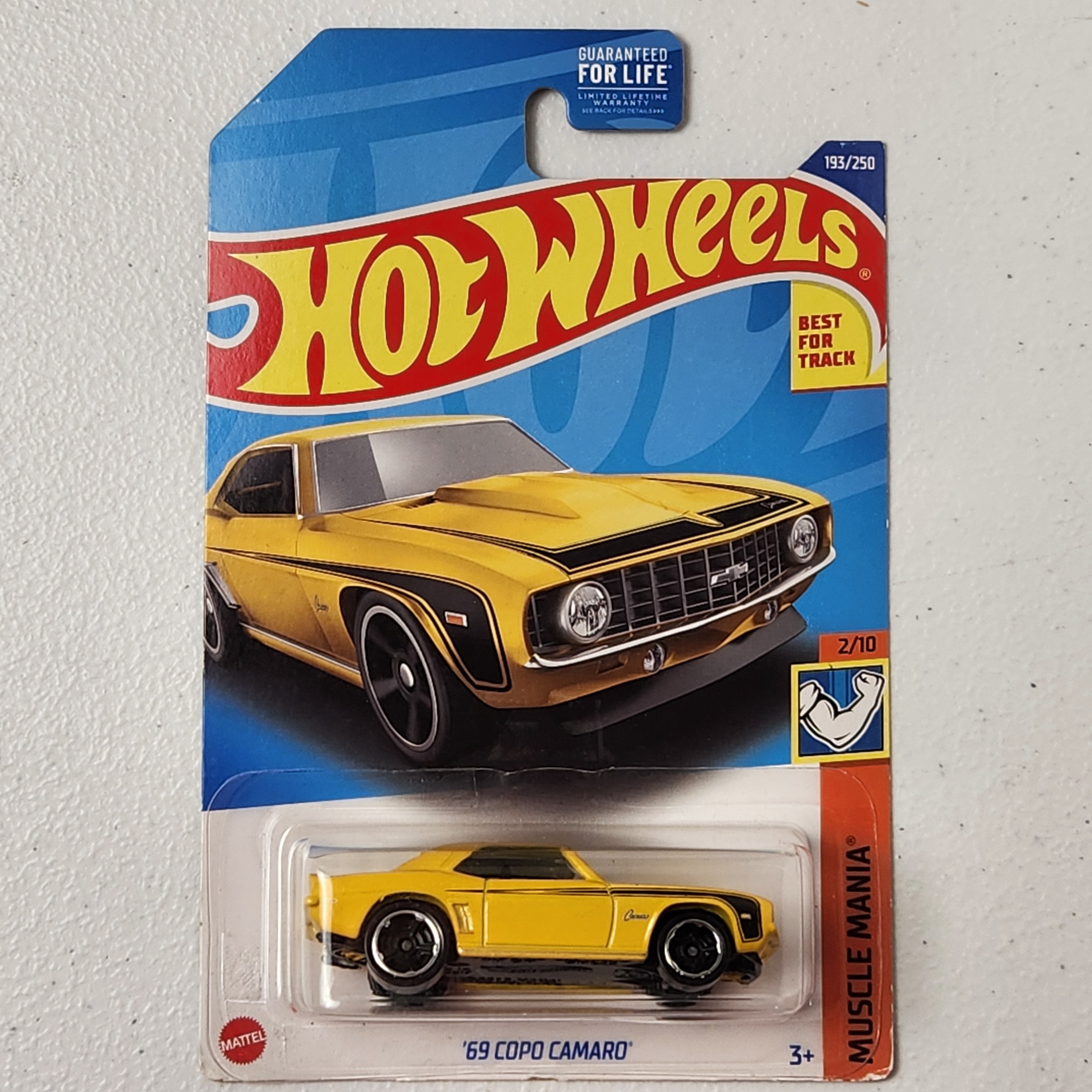 69 COPO CAMARO American Mainline Hot Wheels