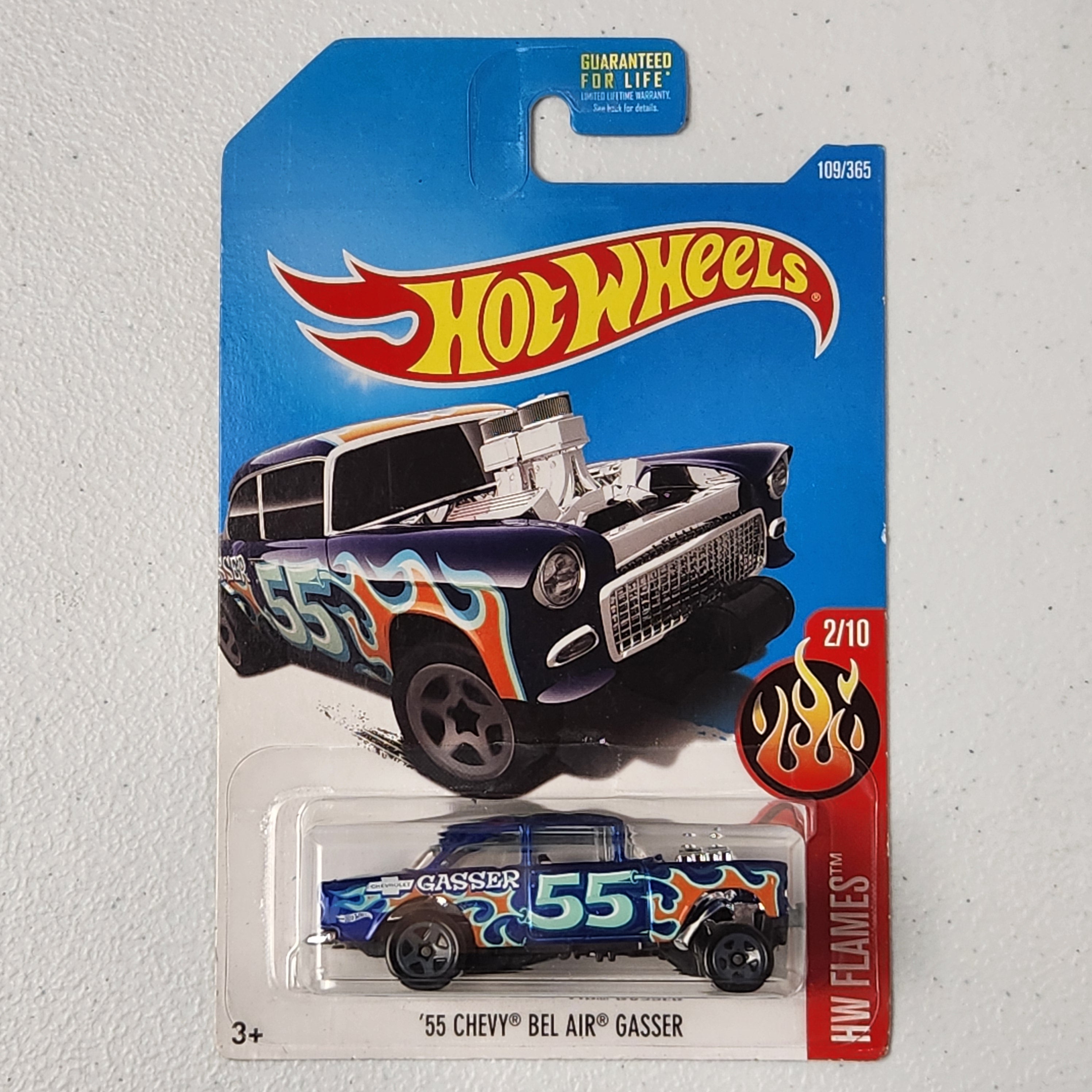 55 Chevy Bel Air Gasser American Mainline Hot Wheels