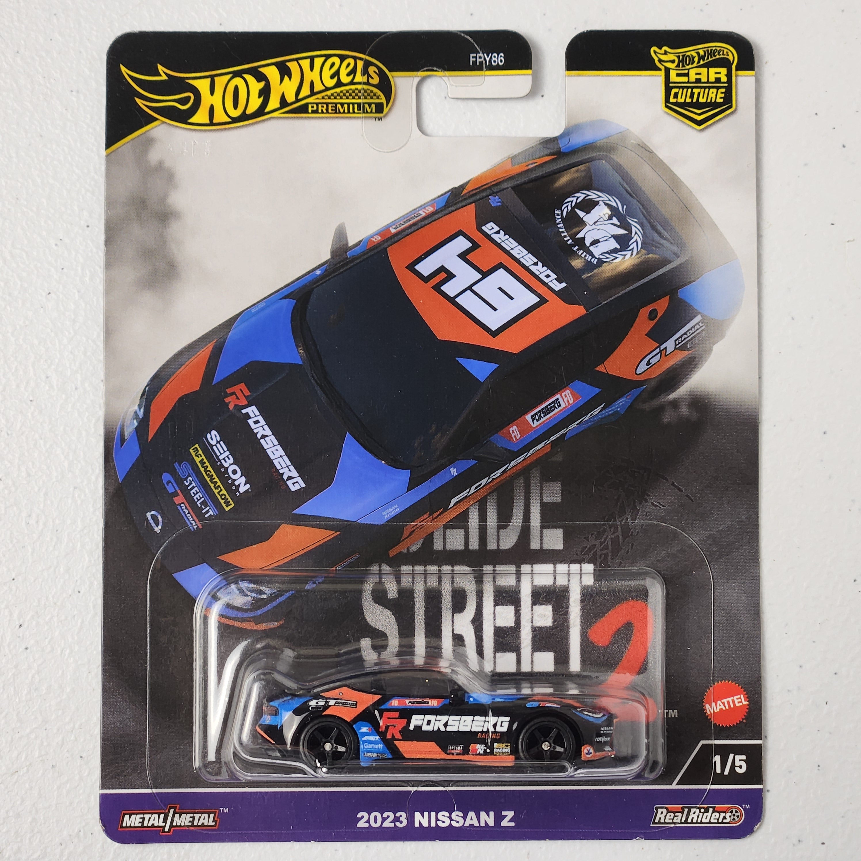 2023 Nissan Z 1/5 Car Culture: Slide Street JDM Premium Hot Wheels 2023