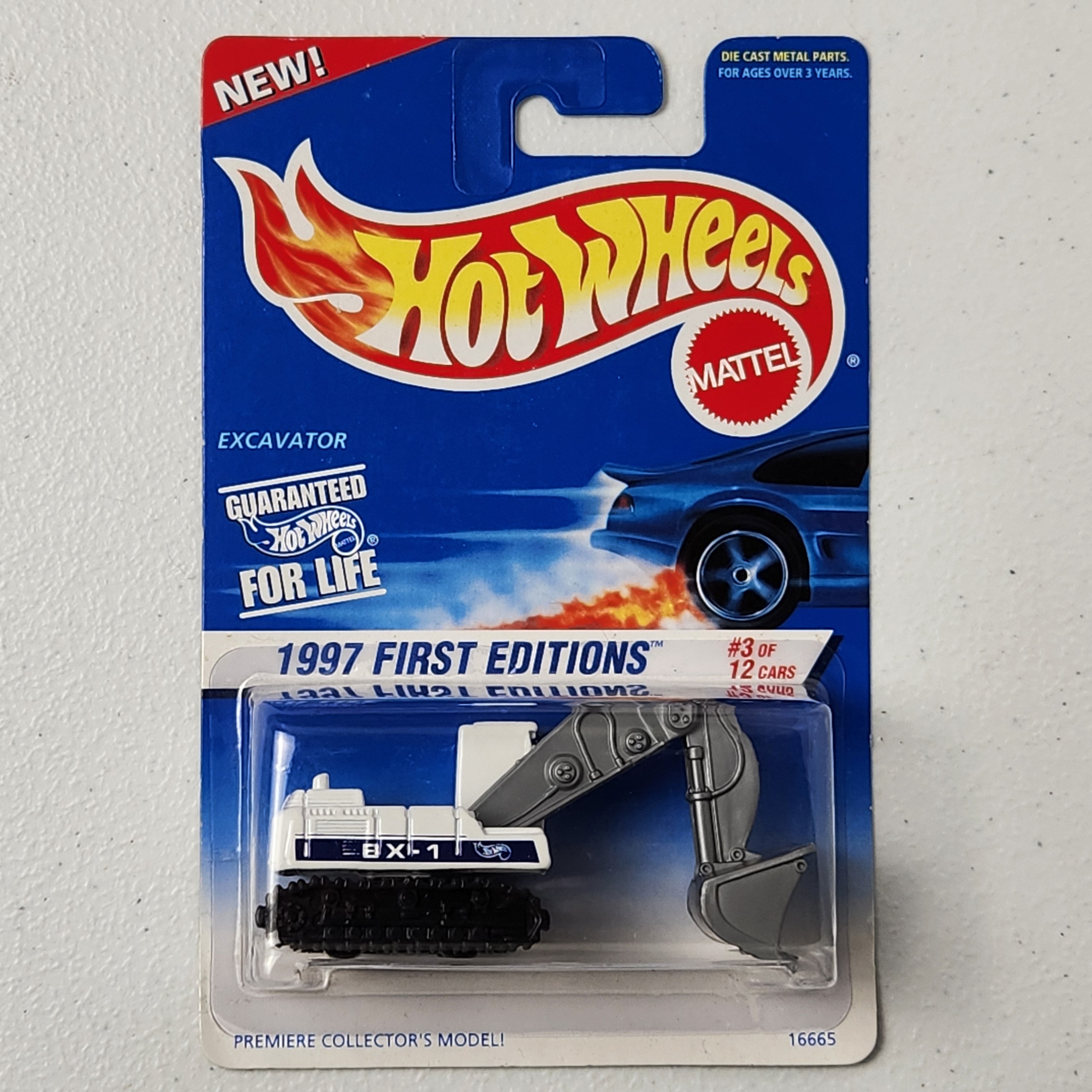 Excavator American mainline Hot Wheels