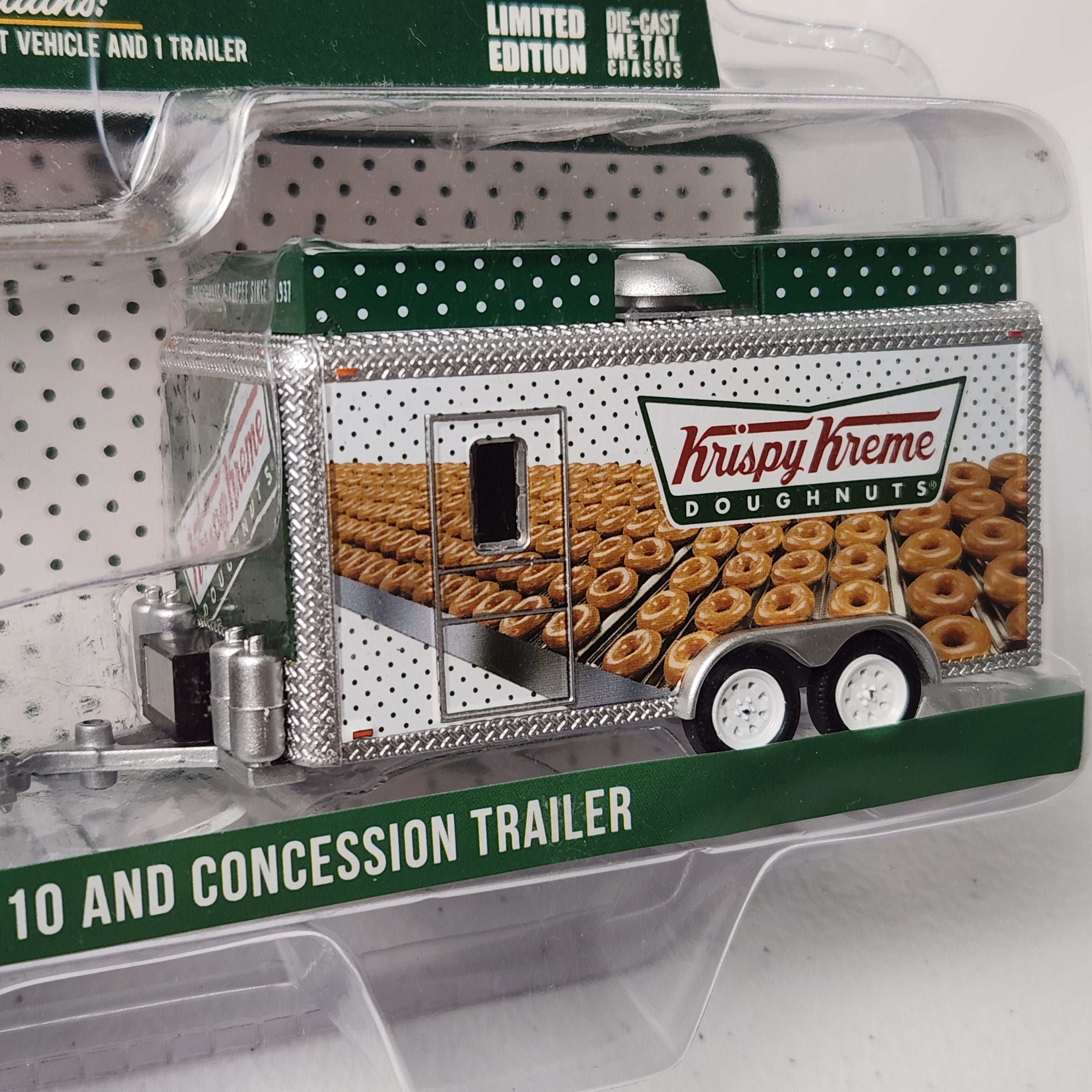 1968 Chevrolet C10 and Concession Trailer Krispy Kreme Hitch & Tow Series 4 American Greenlight 2016