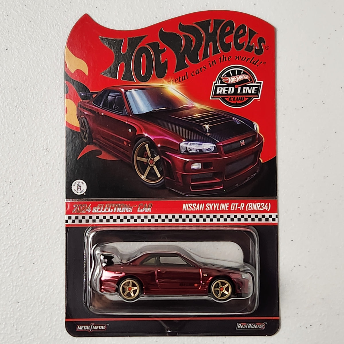 Nissan Skyline GTR (BNR34) R34 JDM RLC Hot Wheels 2024