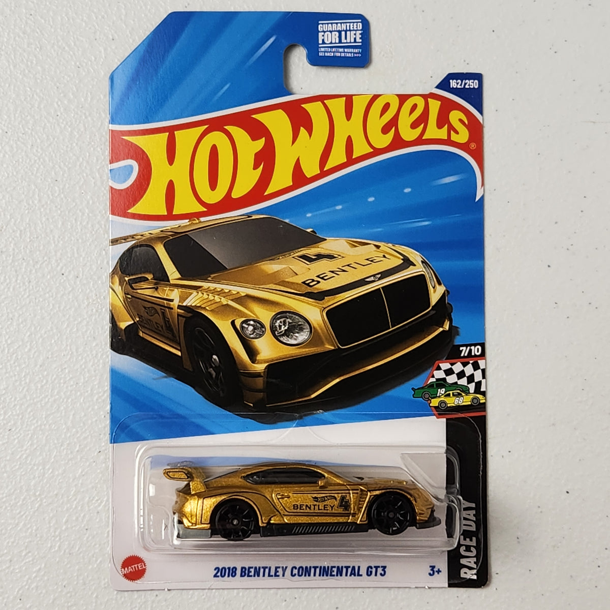 2018 Bentley Continental GT3 European Mainline Hot Wheels