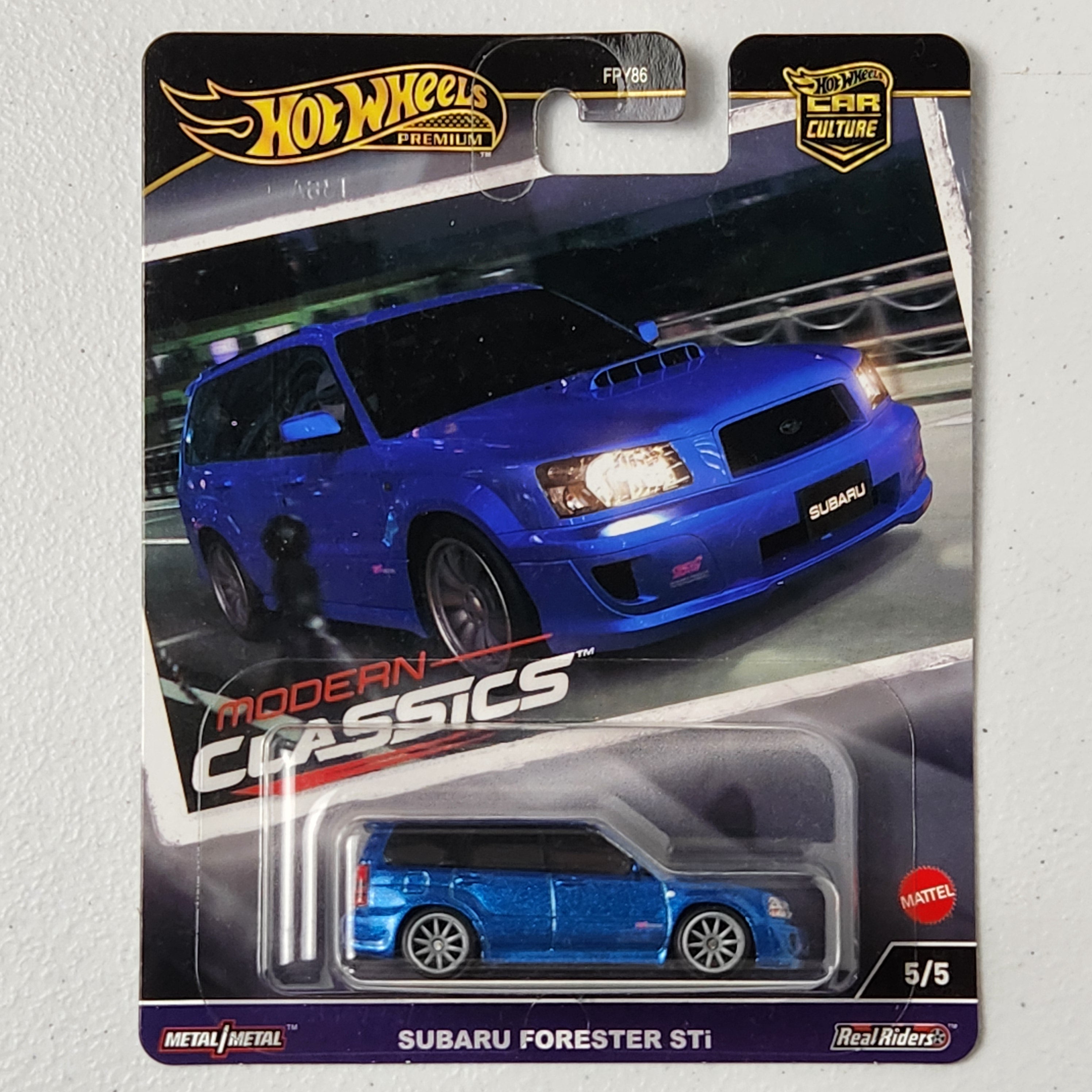 Forester STI 5/5 Car Culture: Modern Classics JDM Premium Hot Wheels 2024