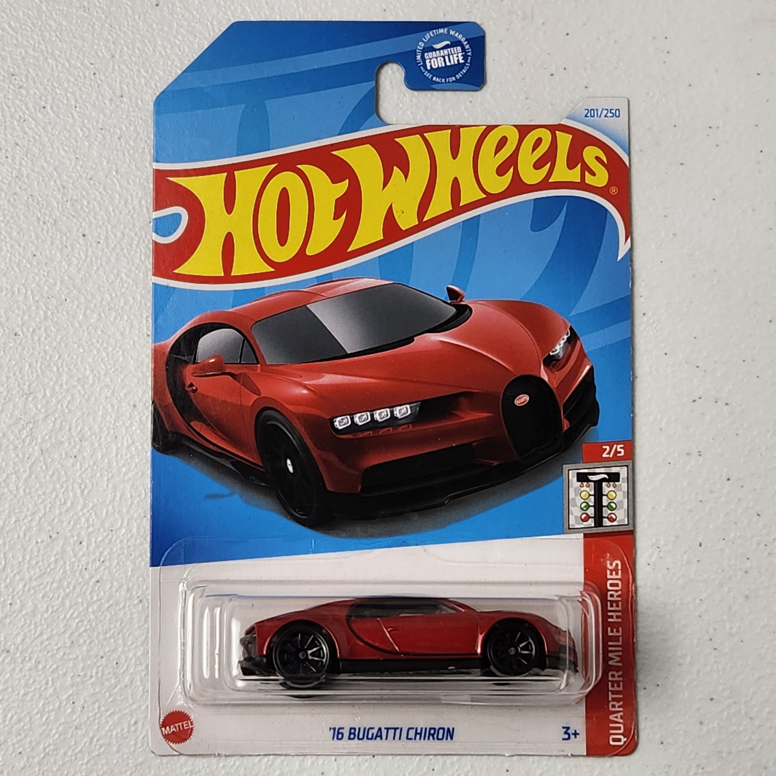 16 Bugatti Chiron European Mainline Hot Wheels