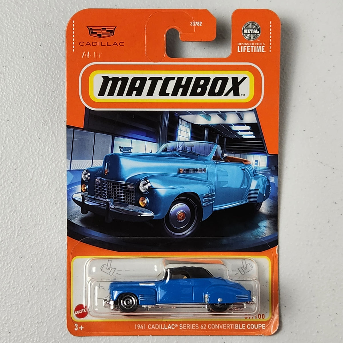 1941 Cadillac Series 62 Convertible Coupe American Mainline Matchbox 2022