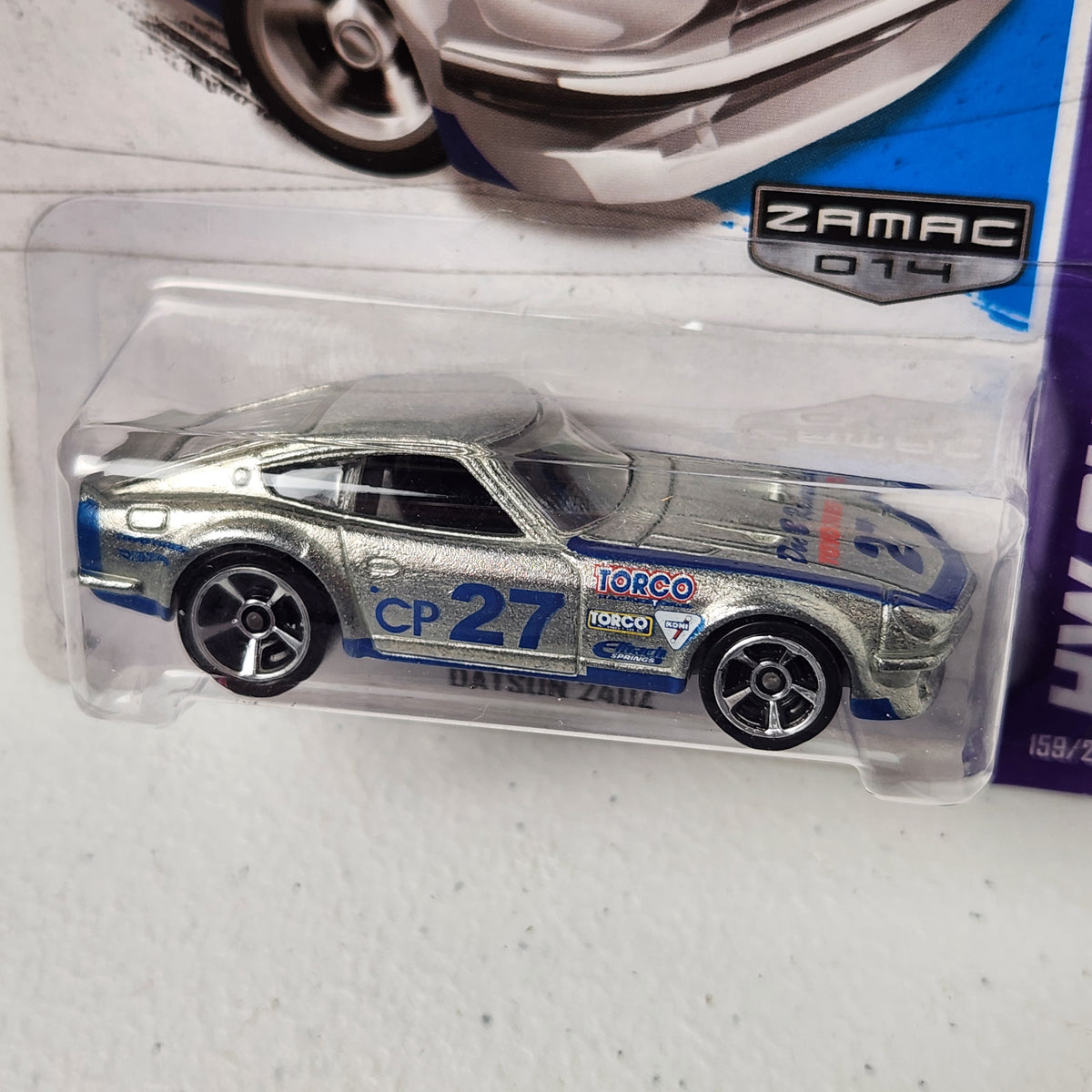 Datsun 240Z ZAMAC JDM Mainline Hot Wheels
