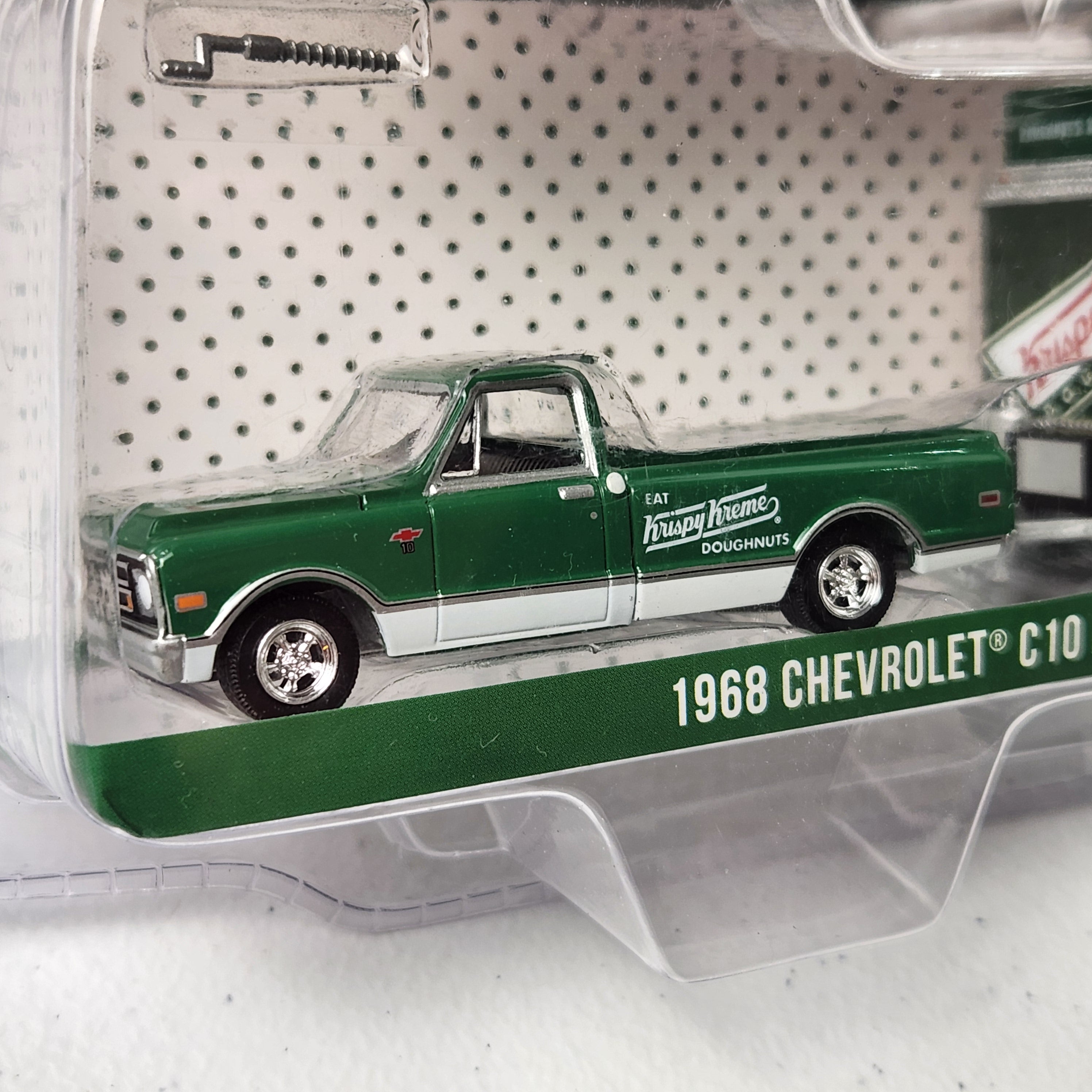 1968 Chevrolet C10 and Concession Trailer Krispy Kreme Hitch & Tow Series 4 American Greenlight 2016