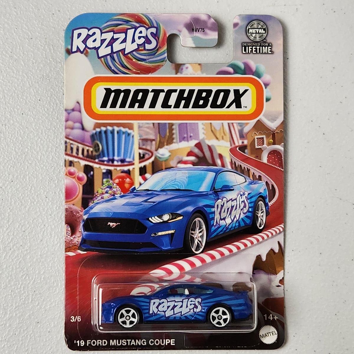 19 Ford Mustang Coupe American Mainline Matchbox
