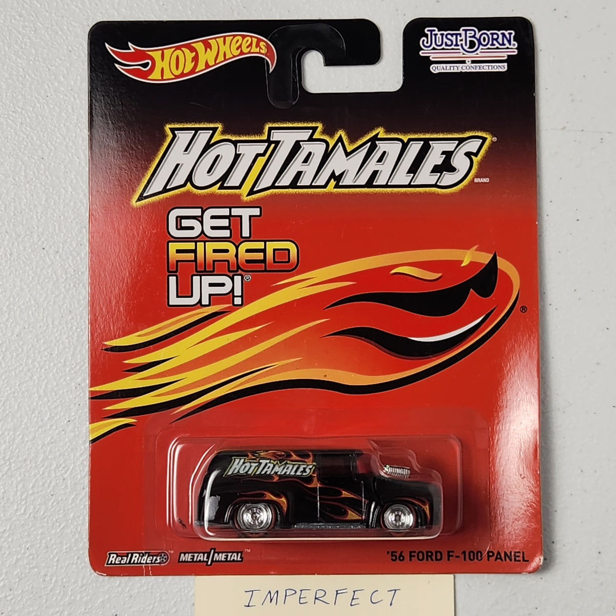 56 Ford F-100 Panel Hot Tamales Just Born American Premium Hot Wheels 2014
