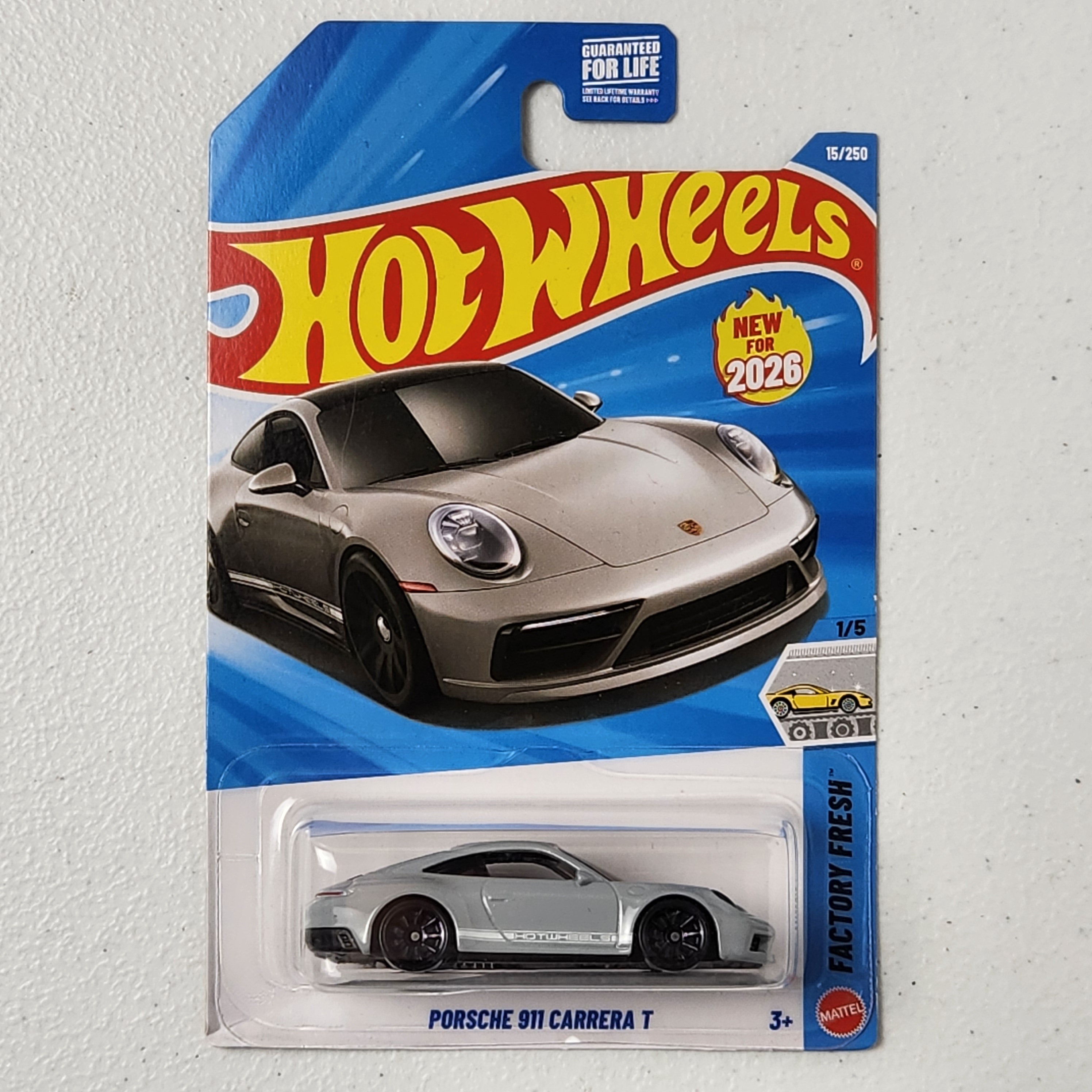 Porsche 911 Carrera T European Mainline Hot Wheels