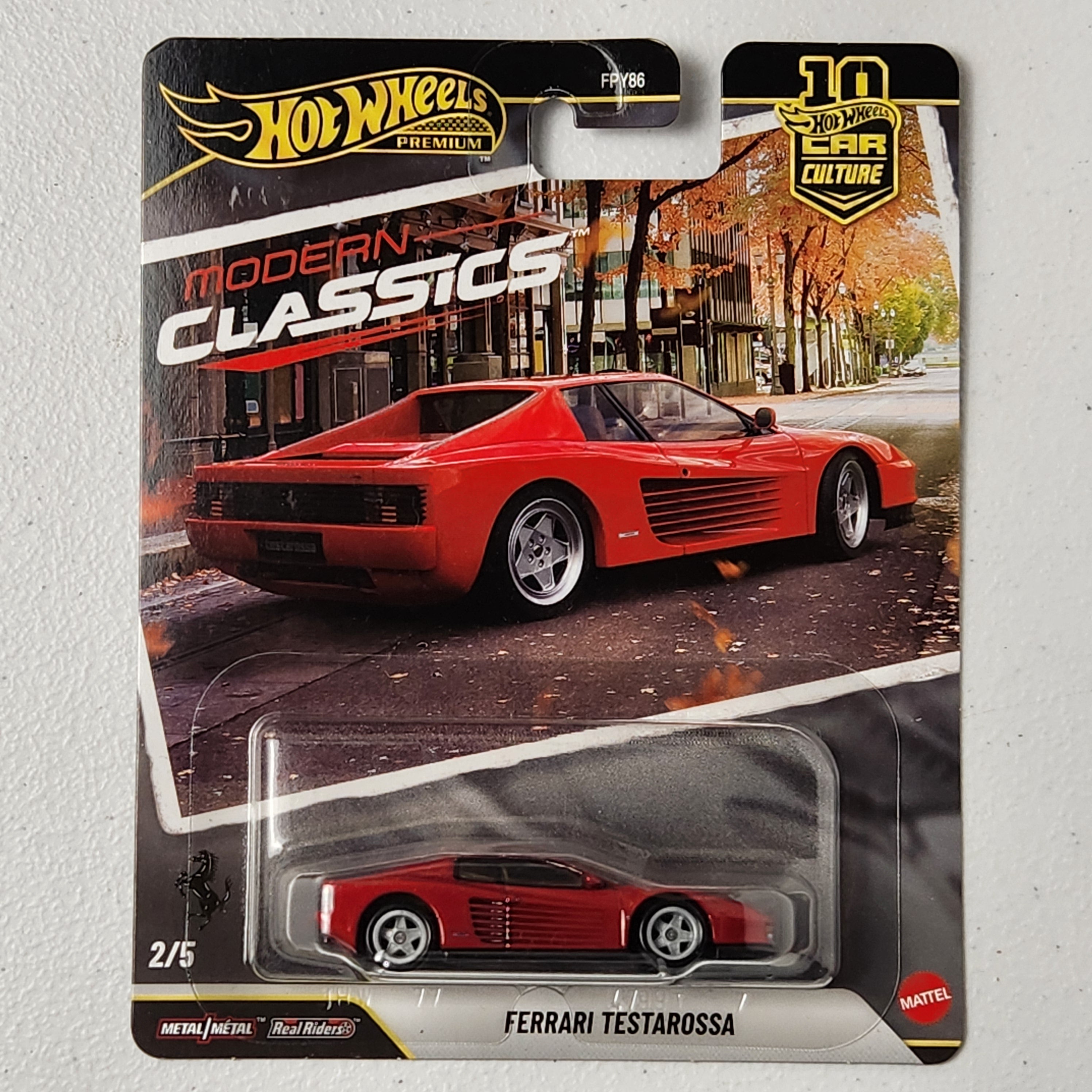 Testarossa #10 Car Culture: Modern Classics European Premium Hot Wheels 2026