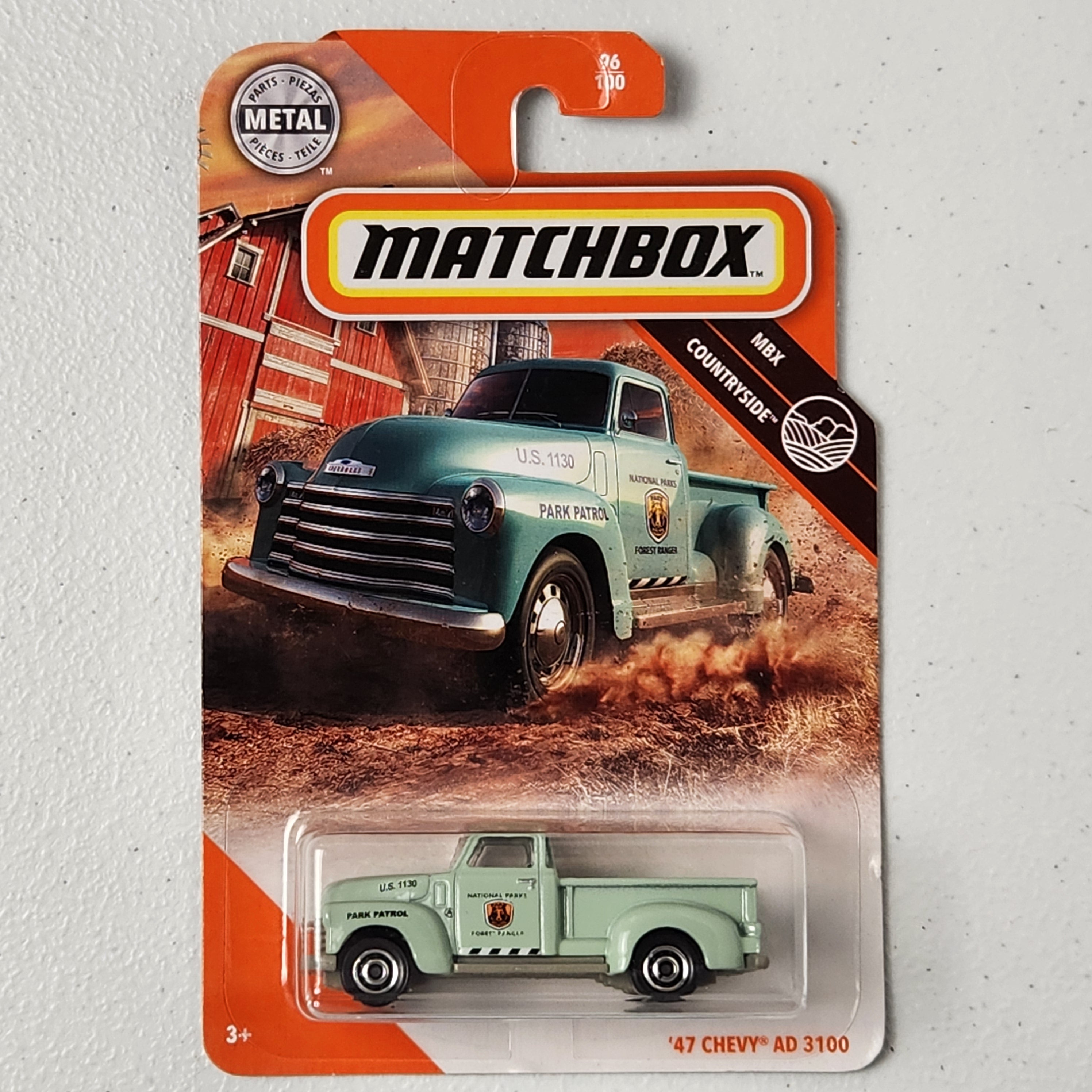 47 Chevy AD 3100 American Mainline Matchbox 2020