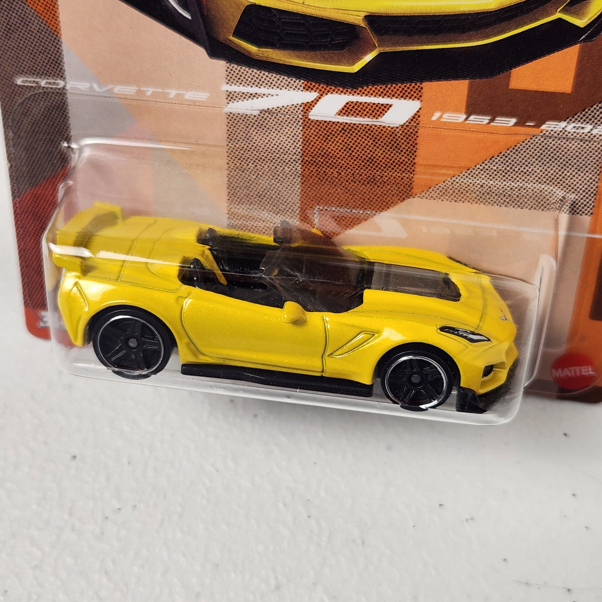 19 Corvette ZR1 Convertible 7/8 American Corvette Series Hot Wheels 2023