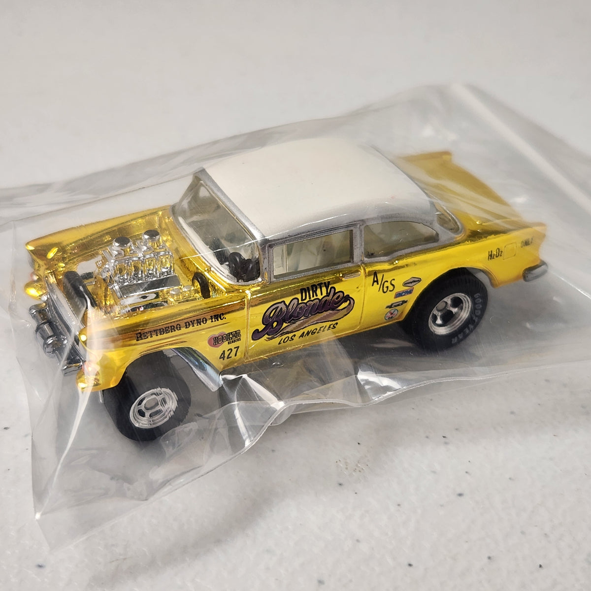 1955 Chevy Gasser Dirty Blonde LOOSE American RLC Hot Wheels 2019