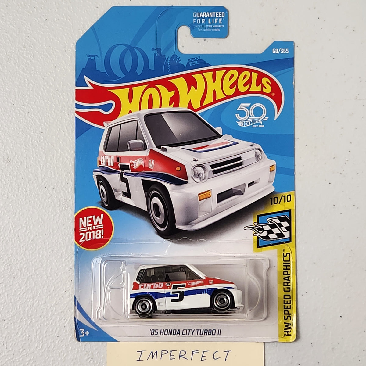 85 Honda City Turbo II JDM Mainline Hot Wheels