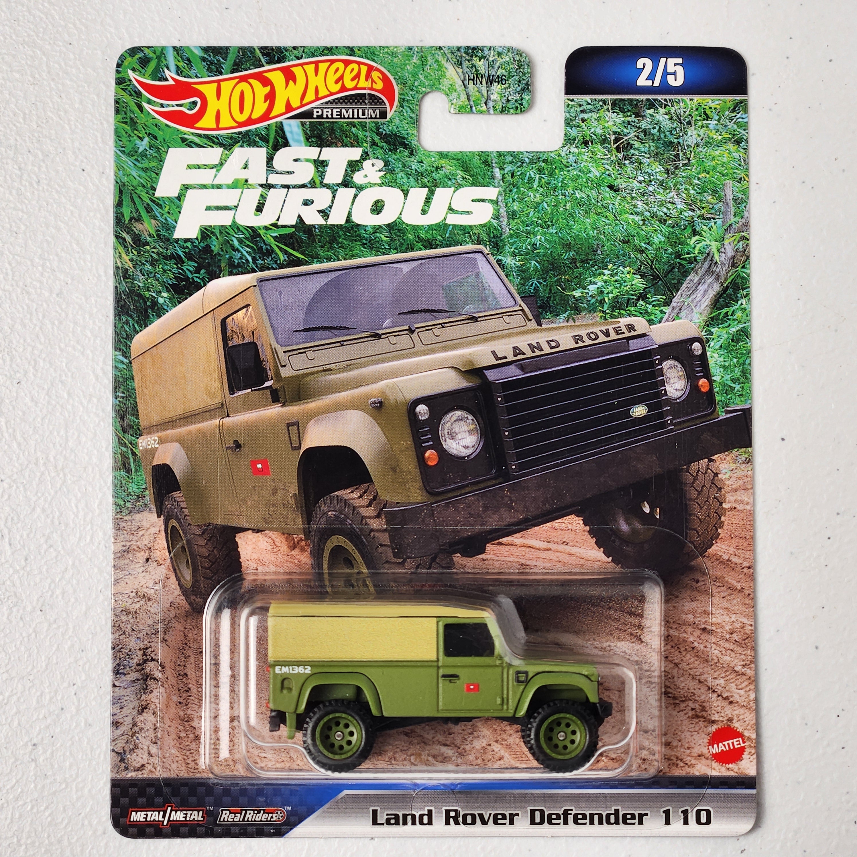 Land Rover Defender 110 2/5 Fast & Furious European Premium Hot Wheels 2023