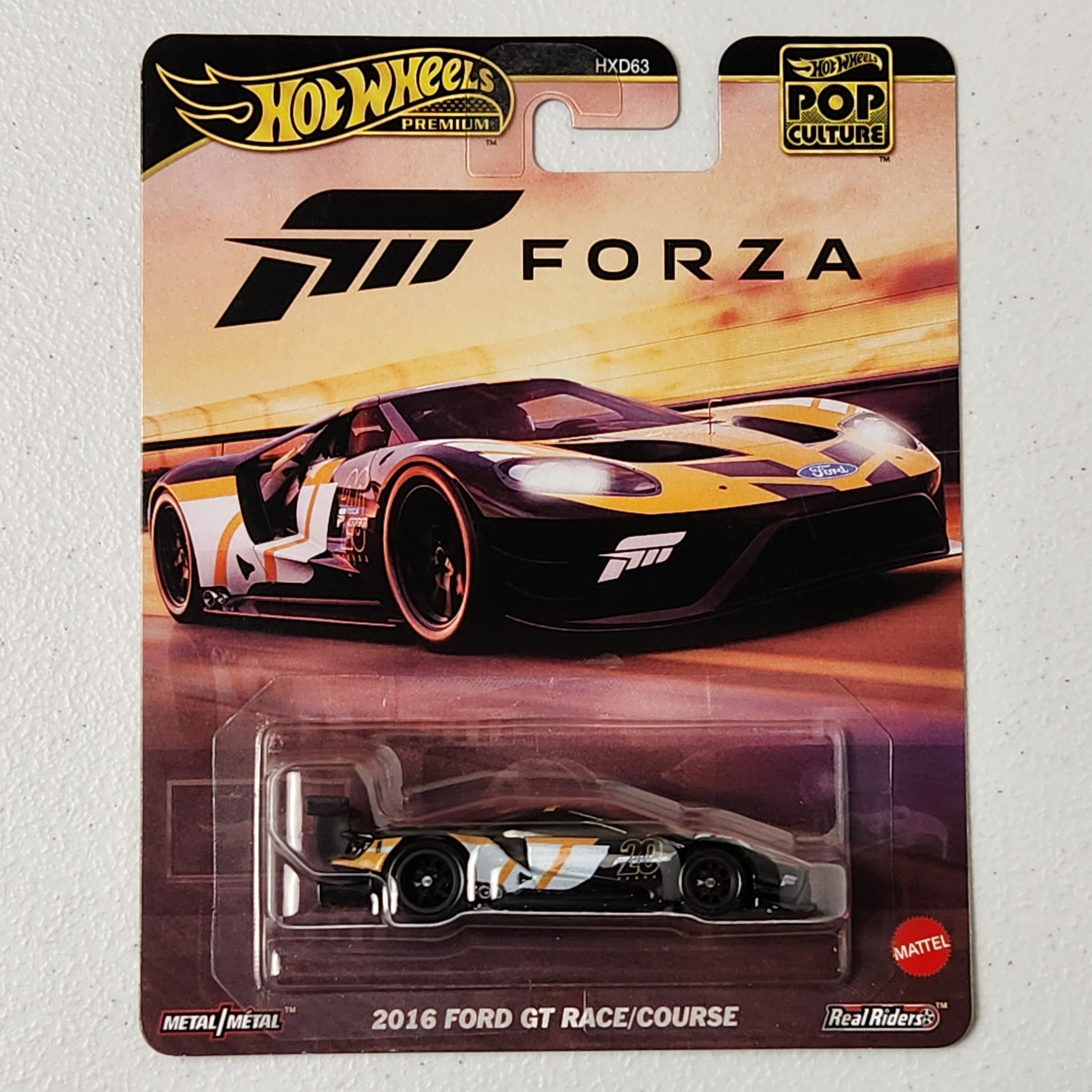 2016 Ford GT Race/Course #1 Pop Culture American Premium Hot Wheels 2025