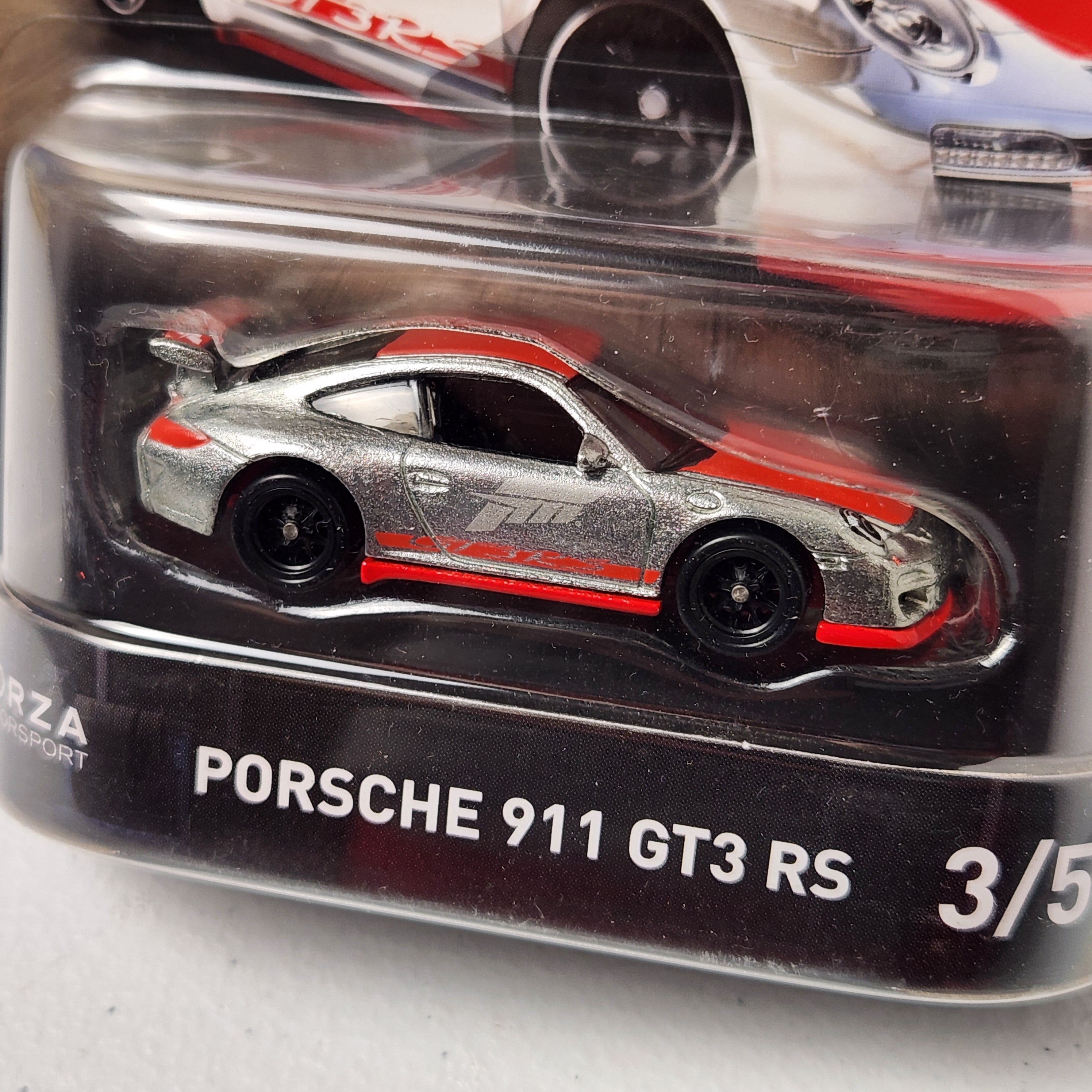 Porsche 911 GT3 RS 3/5 Forza Motorsport European Premium Hot Wheels 2018