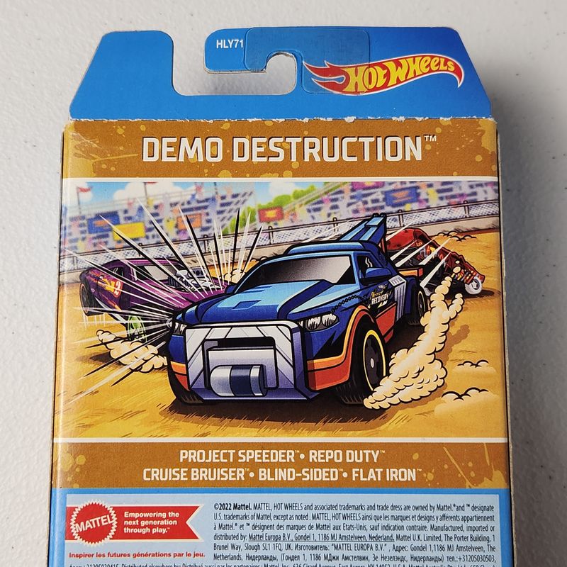 Demo Destruction 5 Pack Mainline Hot Wheels