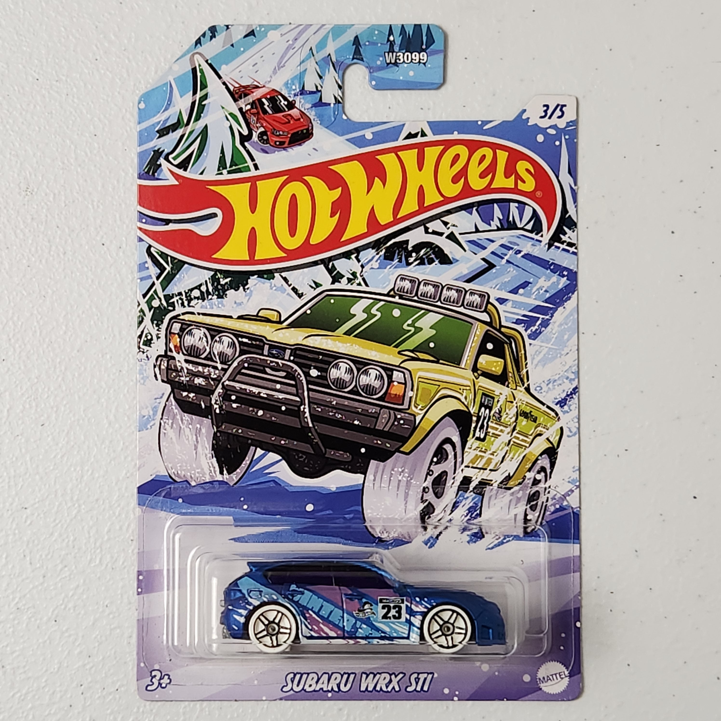 Subaru WRX STI Winter Series JDM Mainline Hot Wheels