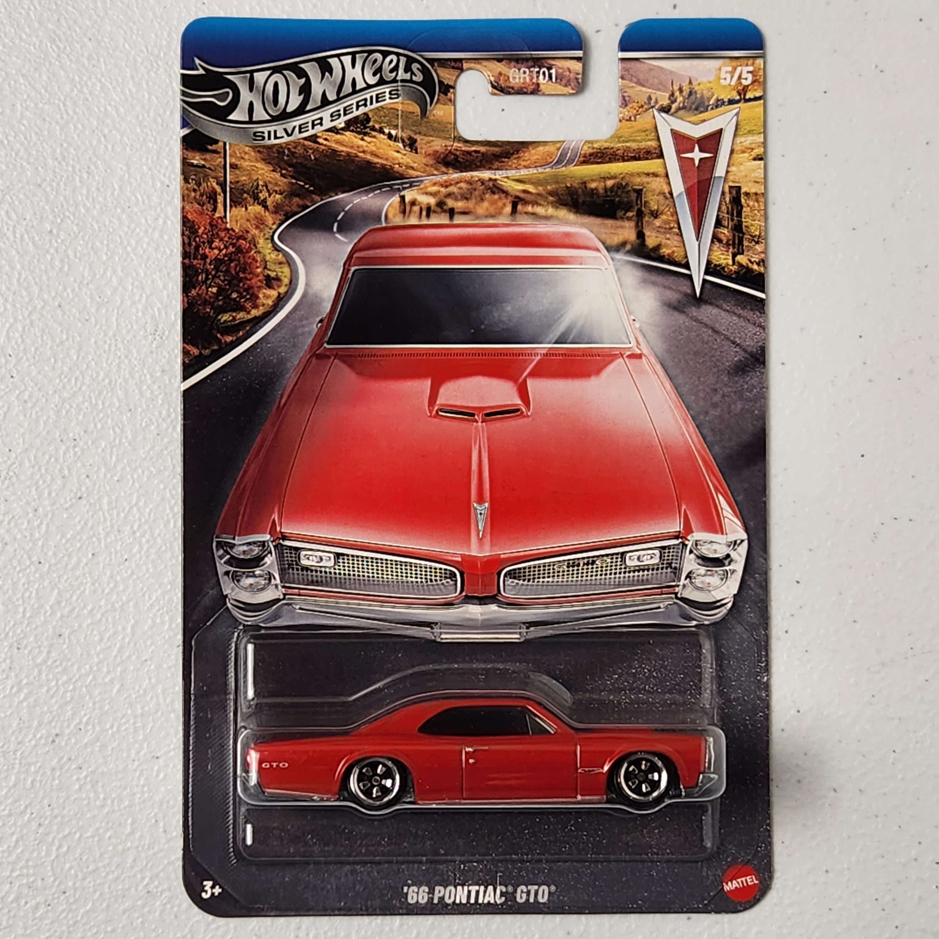 66 Pontiac GTO 5/5 American Silver Series Hot Wheels 2026