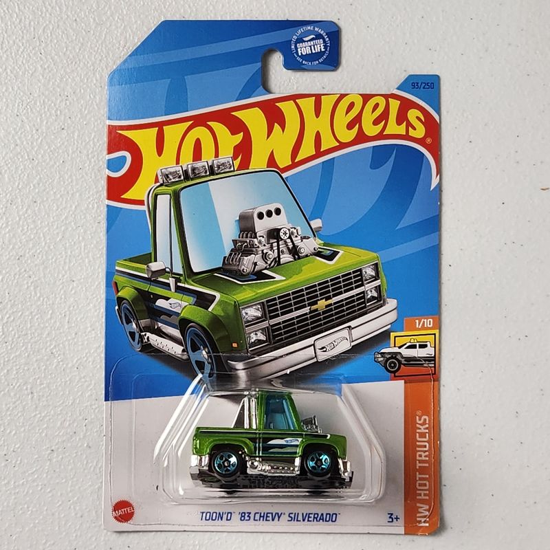 Tooned 83 Chevy Silverado American Mainline Hot Wheels