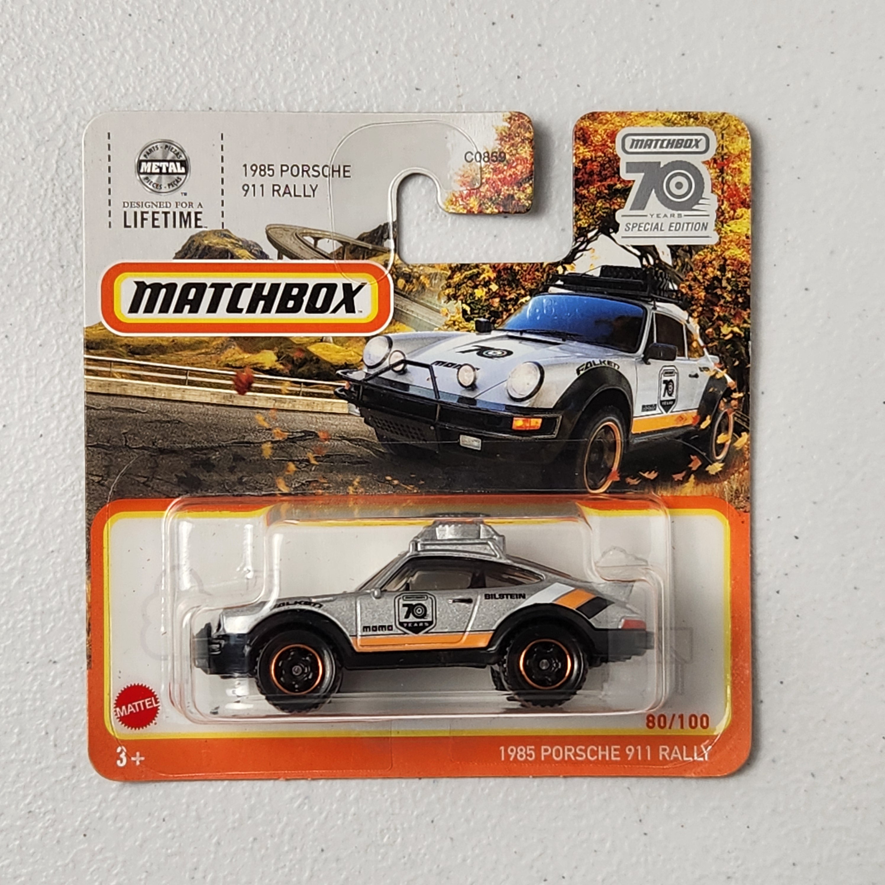 1985 Porsche 911 Rally European Mainline Matchbox 2026