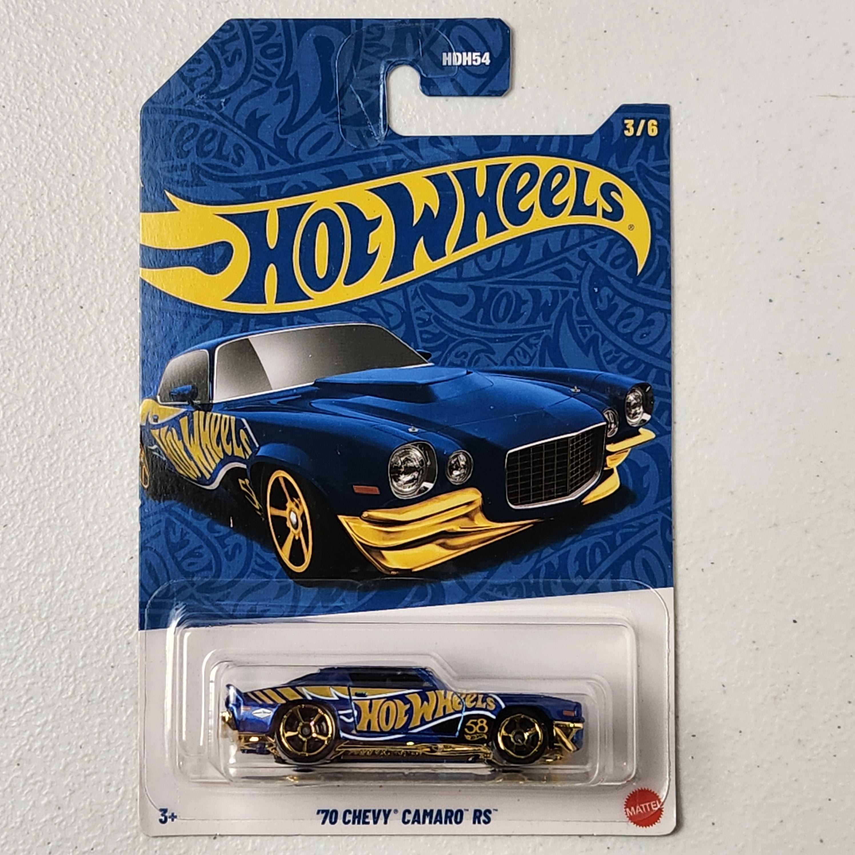 70 Chevy Camaro RS American Mainline Hot Wheels