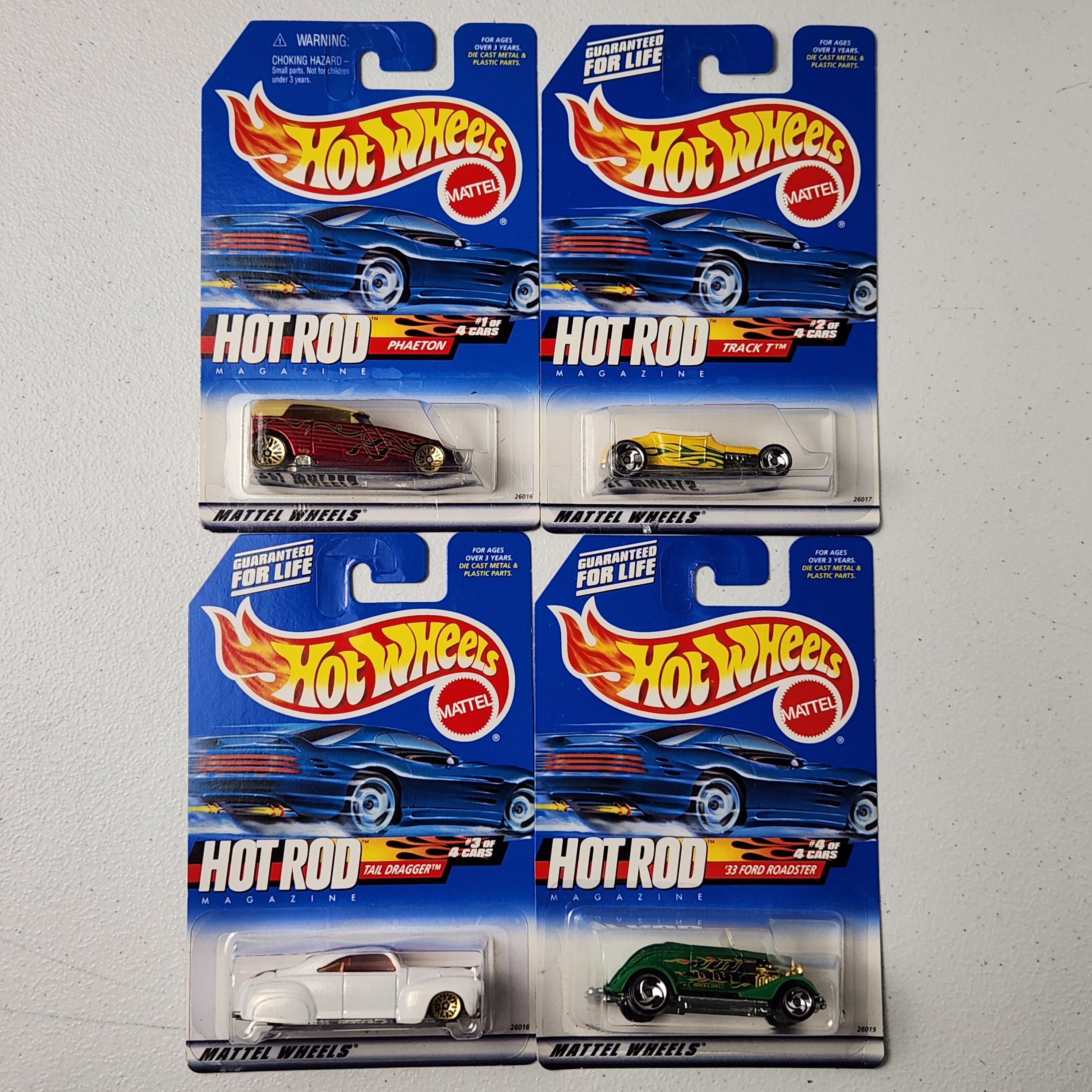 Hot Rod Mainline Set of 4 American Mainline Hot Wheels
