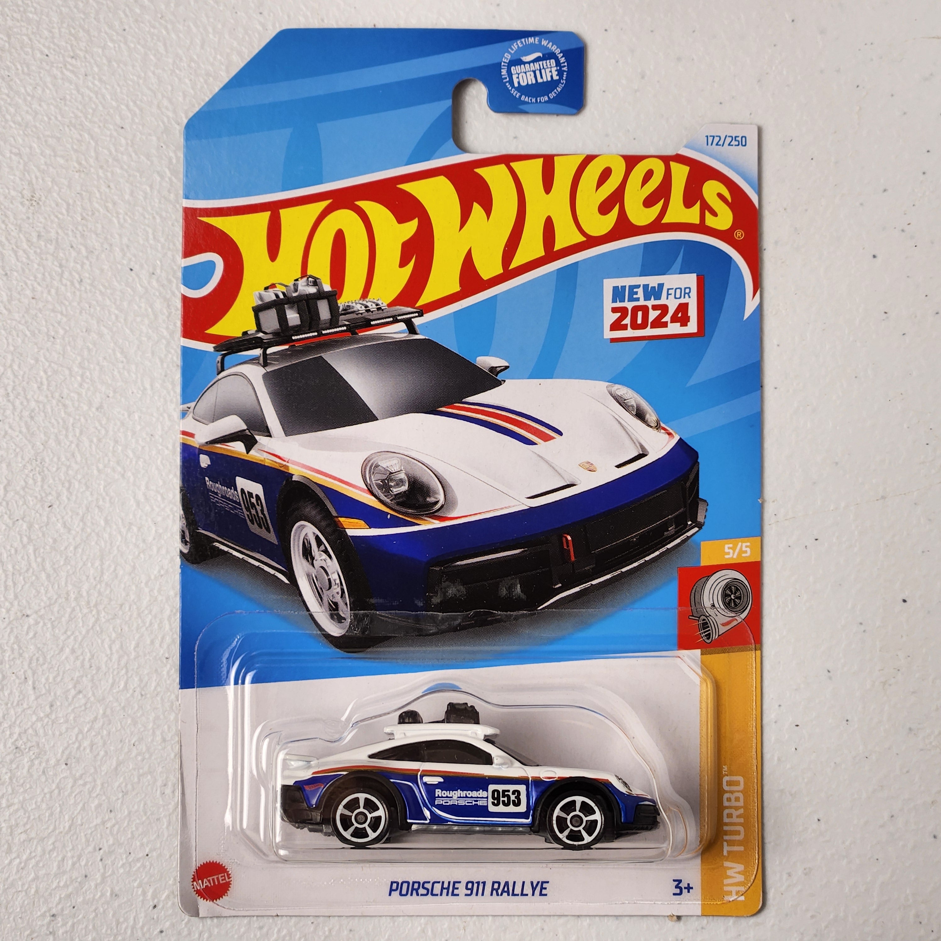 Porsche 911 Rallye European Mainline Hot Wheels