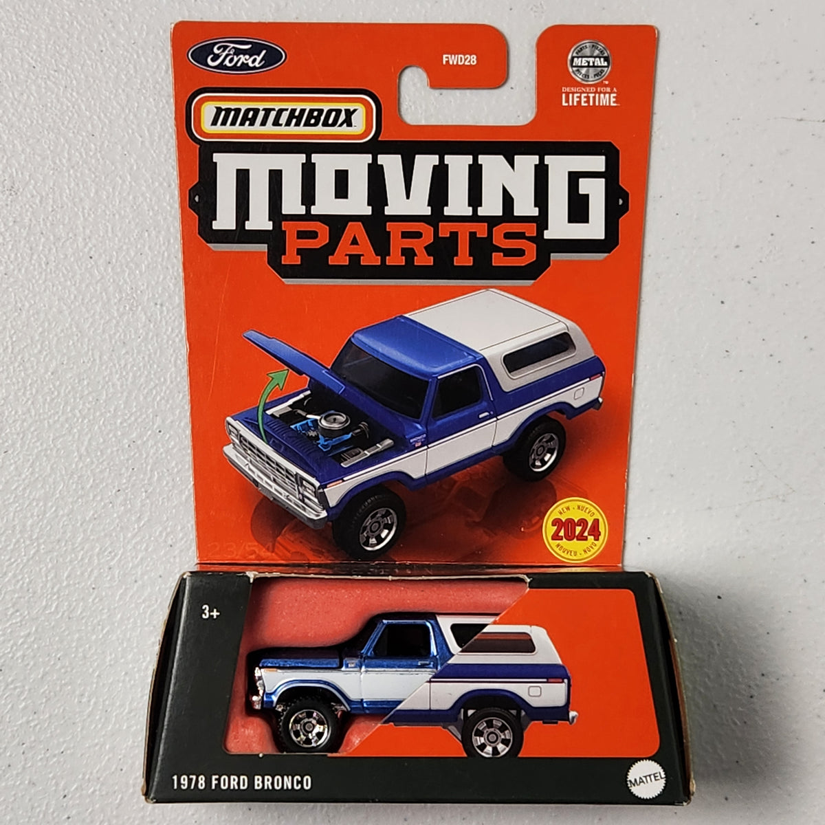 1978 Ford Bronco American Moving Parts Matchbox 2024