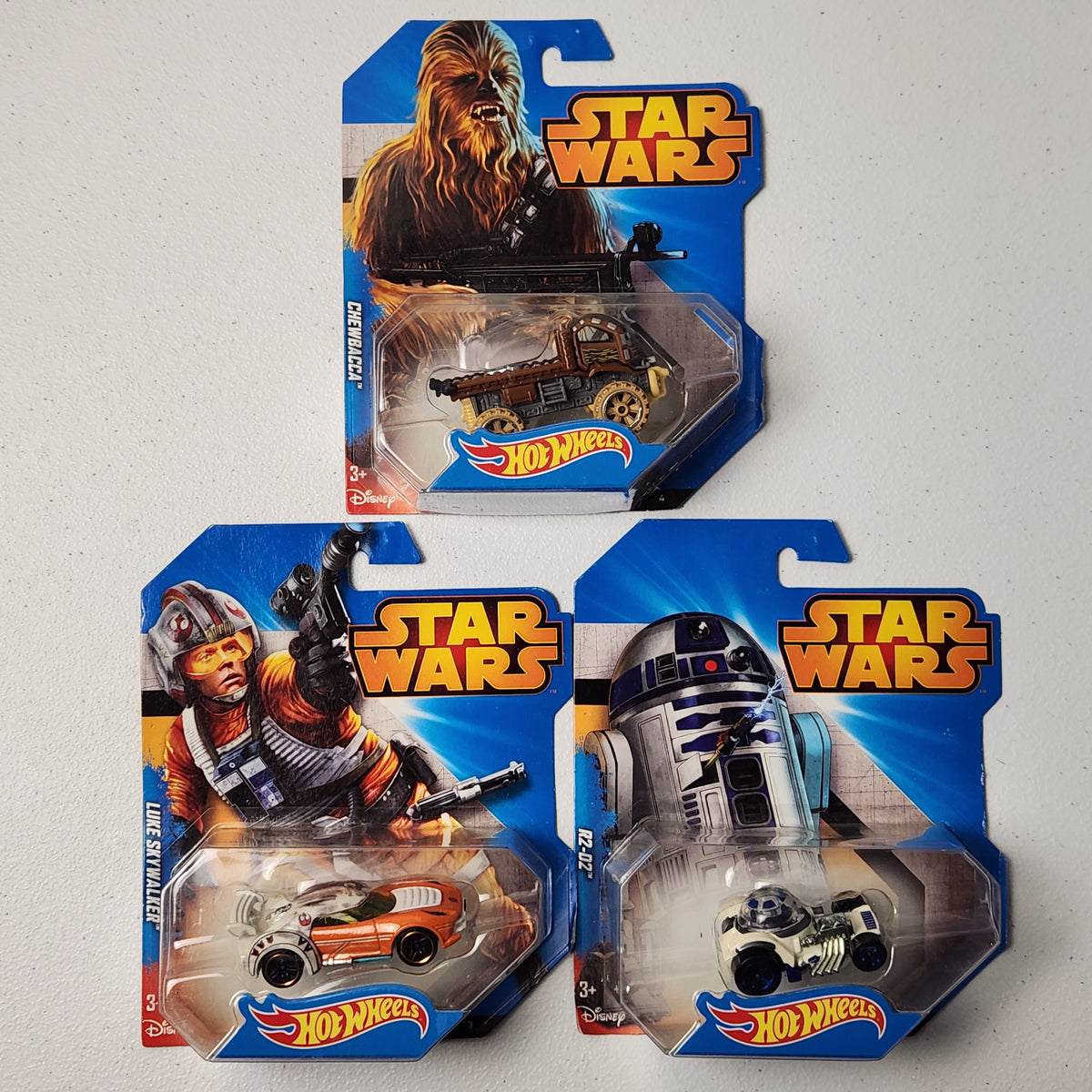 Star Wars Character Cars Complete 15-Car Set Star Wars Hot Wheels 2014